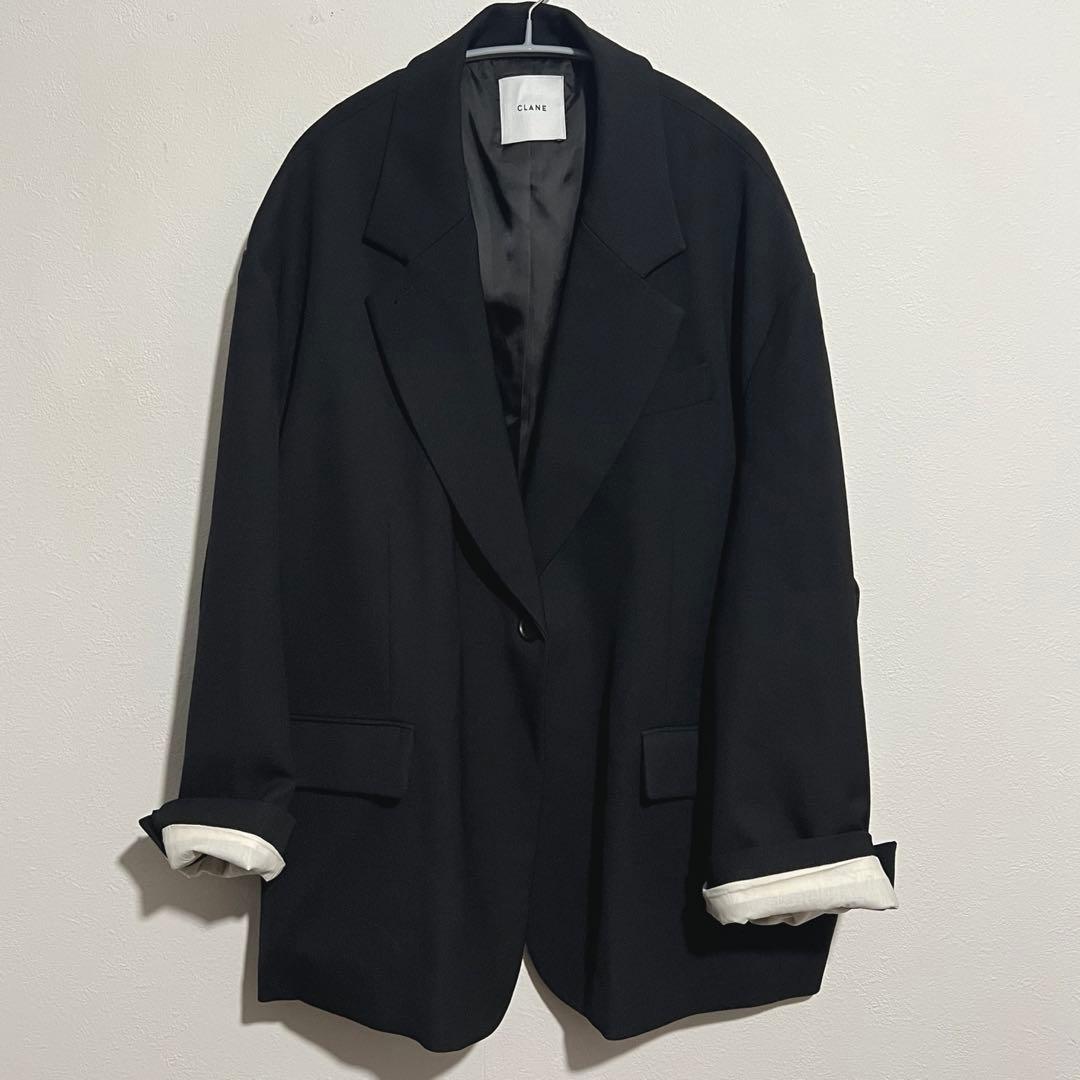 ジャケット・アウター clane 2WAY ARRANGE TAILORED OVER JACKET2