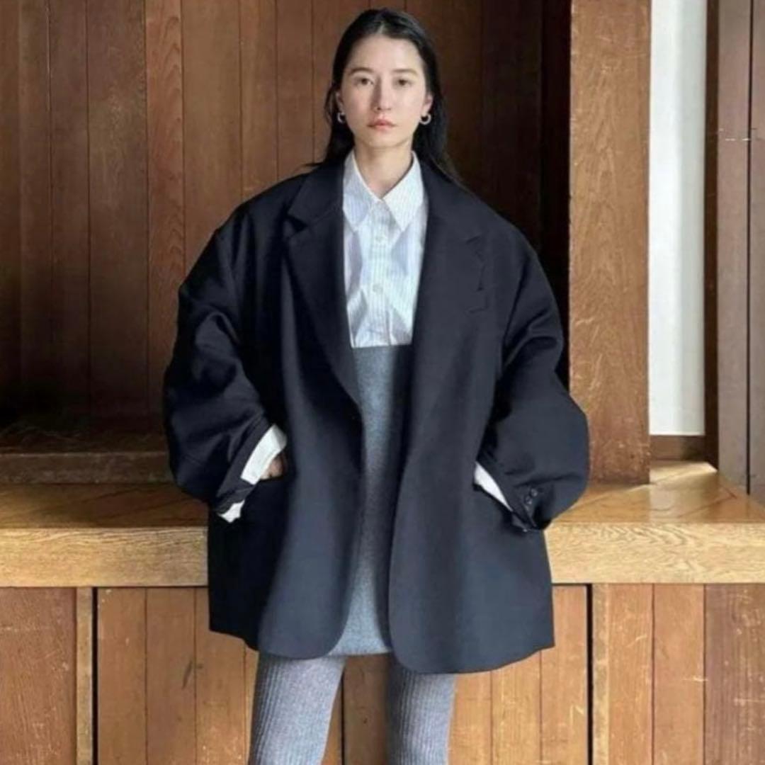 ジャケット・アウター clane 2WAY ARRANGE TAILORED OVER JACKET2