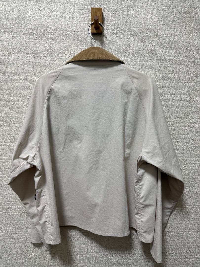 【極美品】 Barbour ベージュカバーオール 定価42,000円