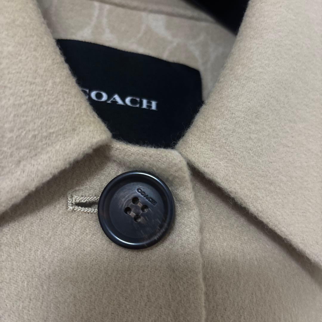 コーチ　ウールスウィングコート