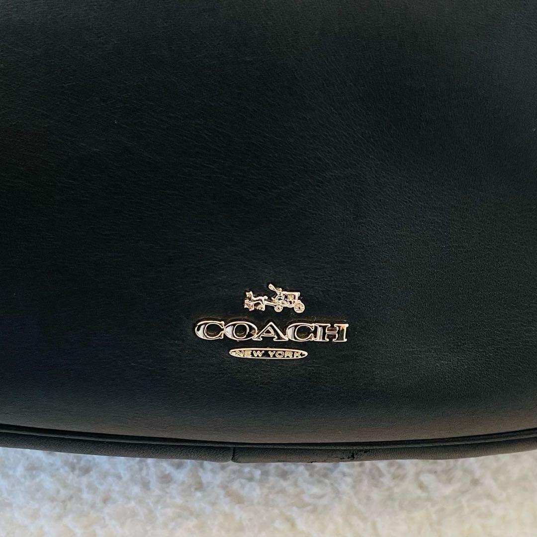coach ショルダーバッグ ハンドバッグ 2way 斜めがけ 黒