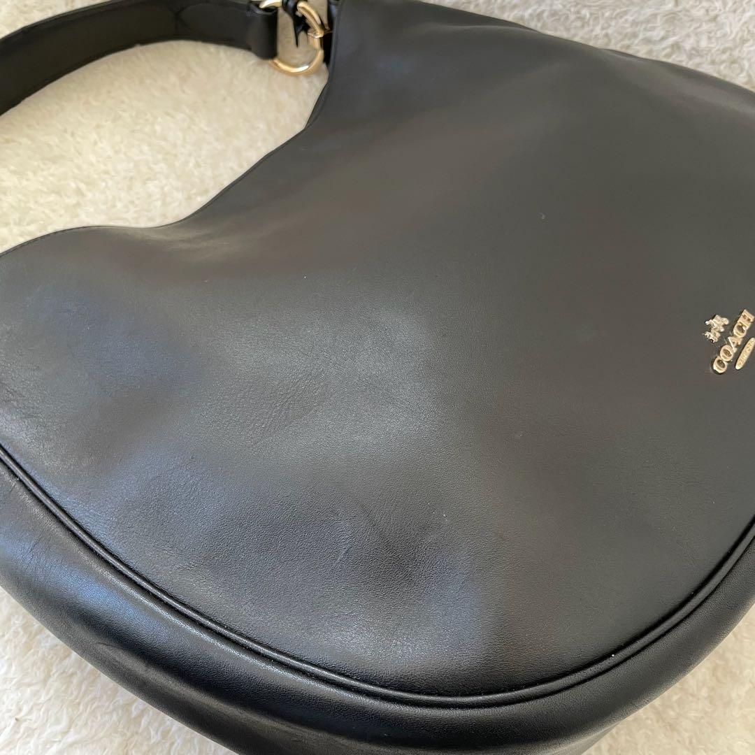 coach ショルダーバッグ ハンドバッグ 2way 斜めがけ 黒