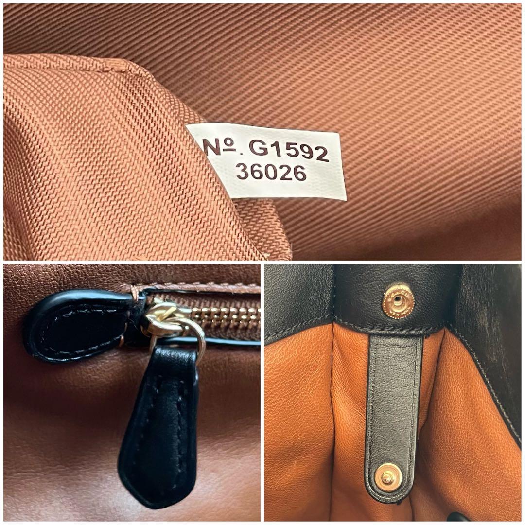 coach ショルダーバッグ ハンドバッグ 2way 斜めがけ 黒