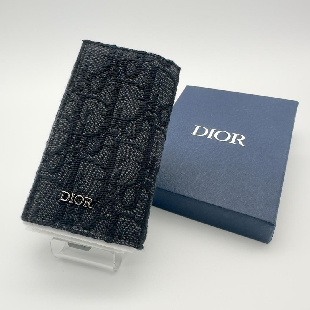 【新品未使用品】　クリスチャンディオール キーケース オブリーク