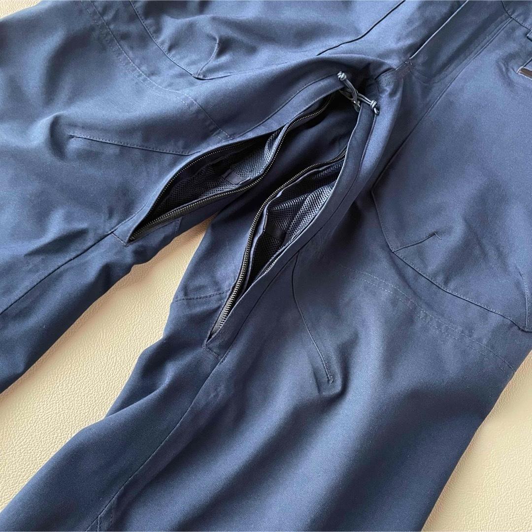 5464　バートン　ビブパンツ　メンズ　スノボウェア　中綿入り S ネイビー