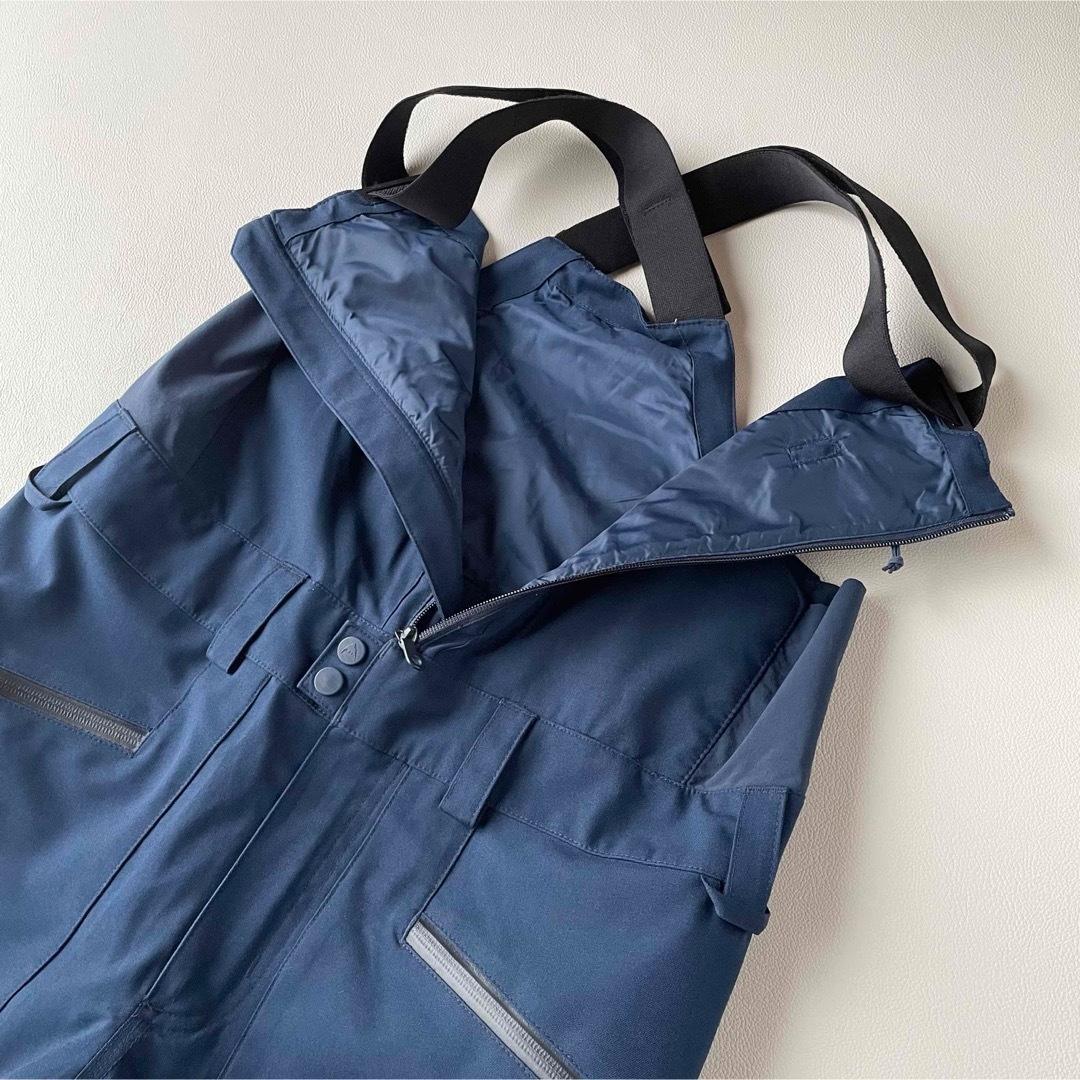 5464　バートン　ビブパンツ　メンズ　スノボウェア　中綿入り S ネイビー