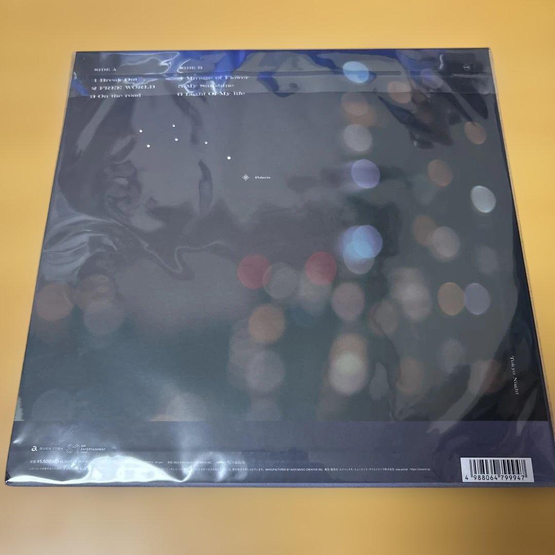 【トレカ有】EXO CHEN Polaris Blu-ray CD LP盤