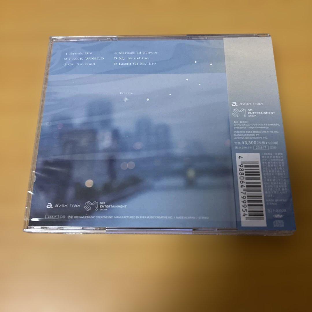 【トレカ有】EXO CHEN Polaris Blu-ray CD LP盤