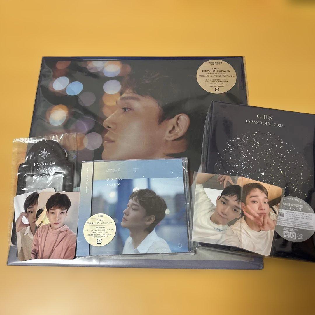 【トレカ有】EXO CHEN Polaris Blu-ray CD LP盤