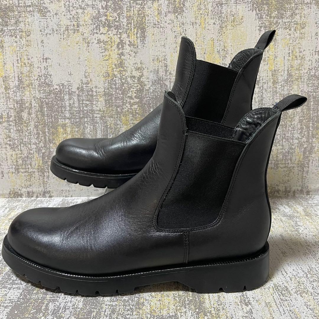 ★人気困難★クレマン GLR コラボ サイドゴアブーツ【27】ブラック 美品