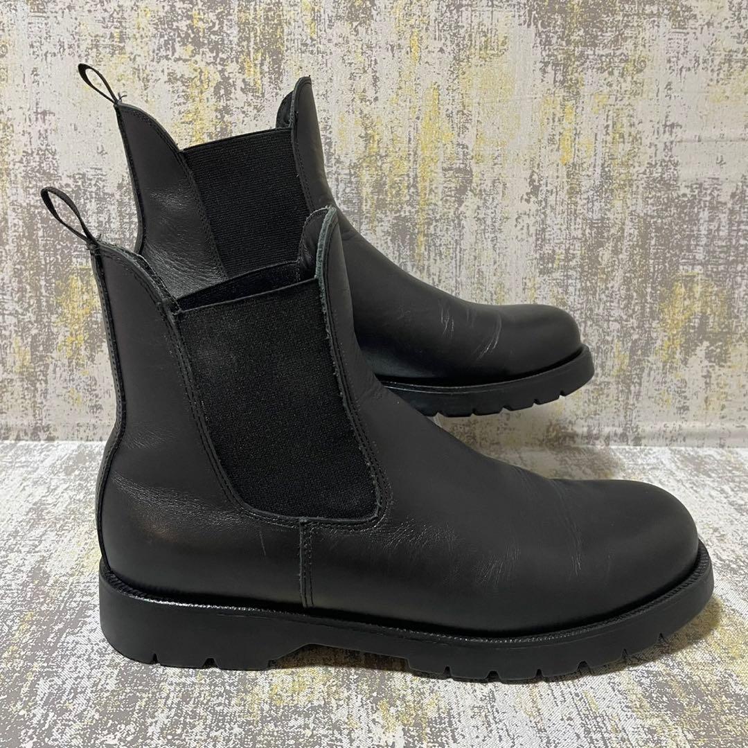 ★人気困難★クレマン GLR コラボ サイドゴアブーツ【27】ブラック 美品