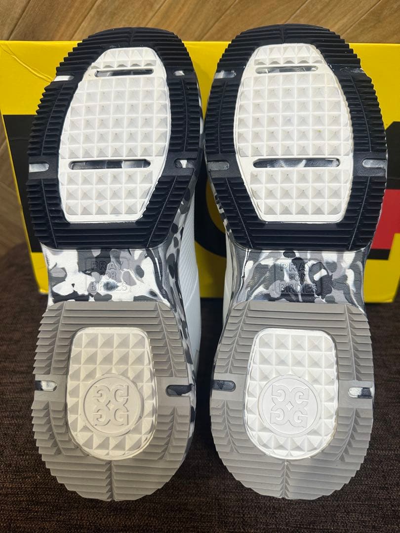 G/FOREメンズシューズMG4+ 迷彩ホワイト　27㎝