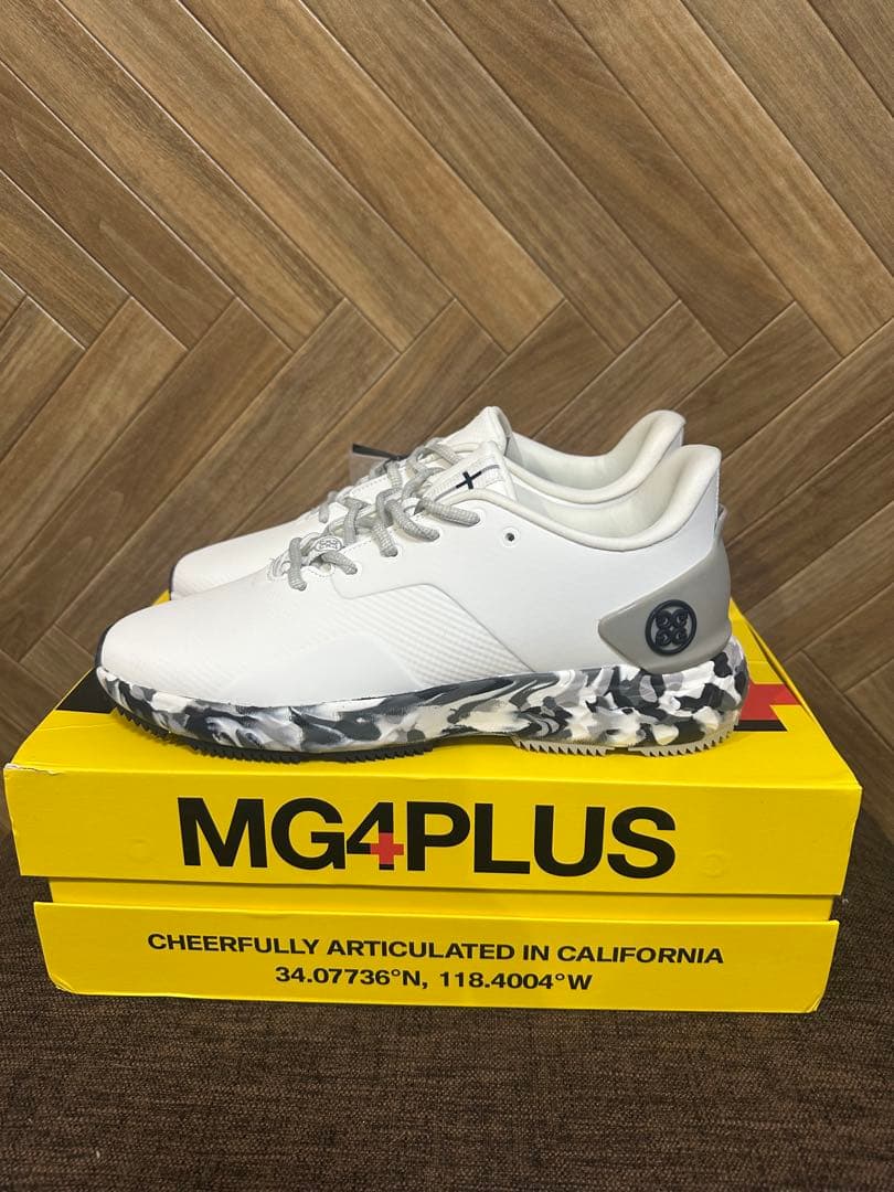 G/FOREメンズシューズMG4+ 迷彩ホワイト　27㎝