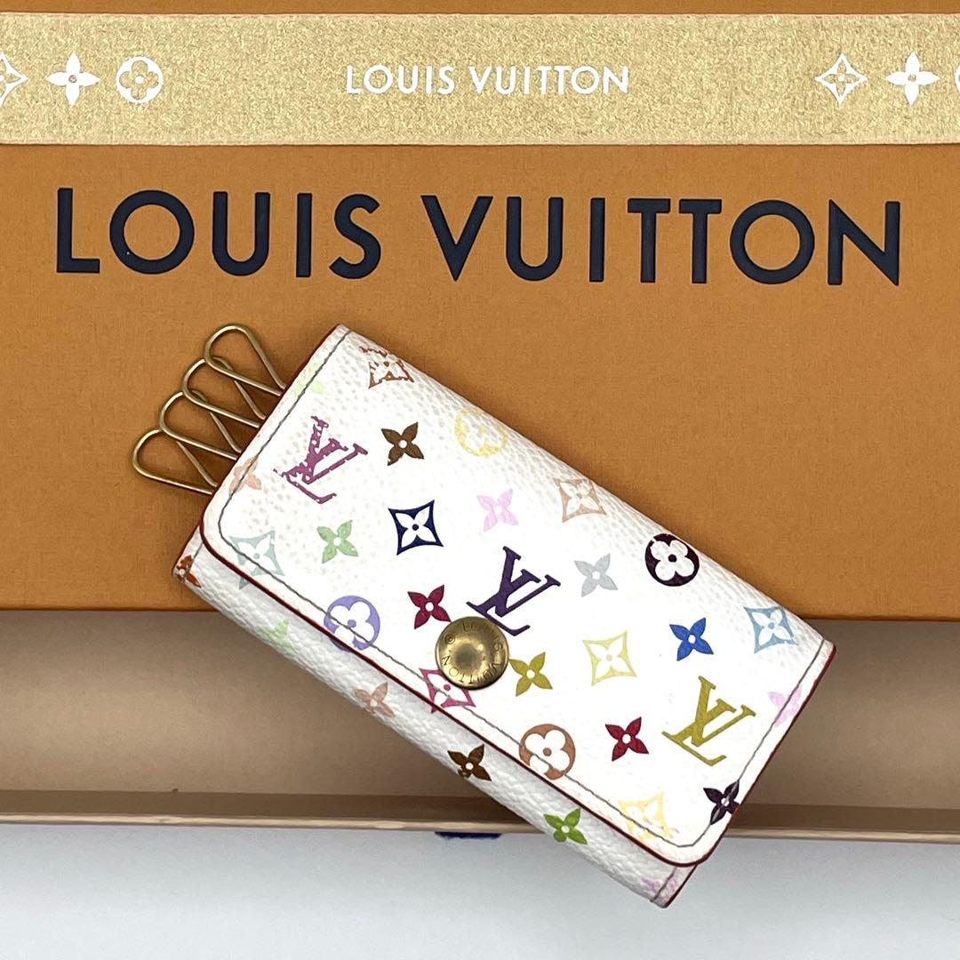 【美品✨希少】ルイヴィトン マルチカラー ミュルティクレ4 FL2047 白