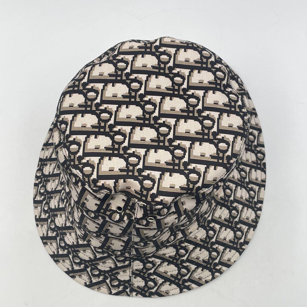 A Dior Teddy-D ボブハット 57cm リバーシブル ディオール