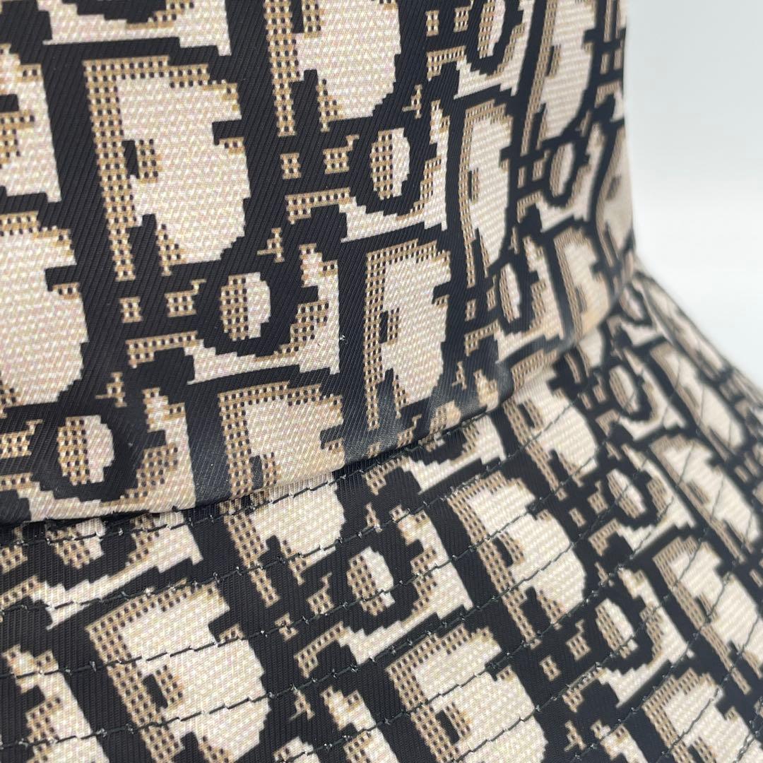 A Dior Teddy-D ボブハット 57cm リバーシブル ディオール