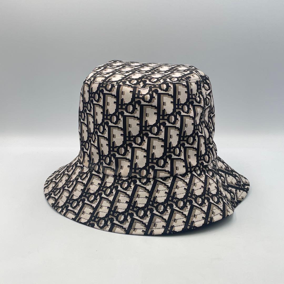 A Dior Teddy-D ボブハット 57cm リバーシブル ディオール