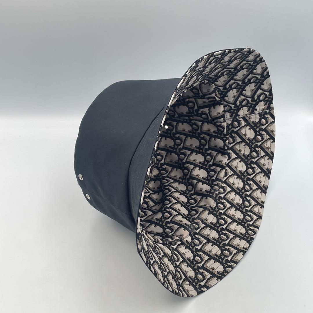 A Dior Teddy-D ボブハット 57cm リバーシブル ディオール