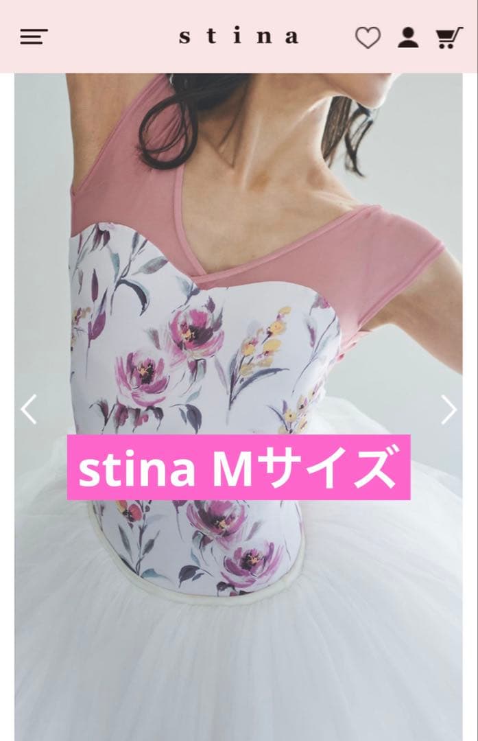 最終値下）スティナ stina レオタード M