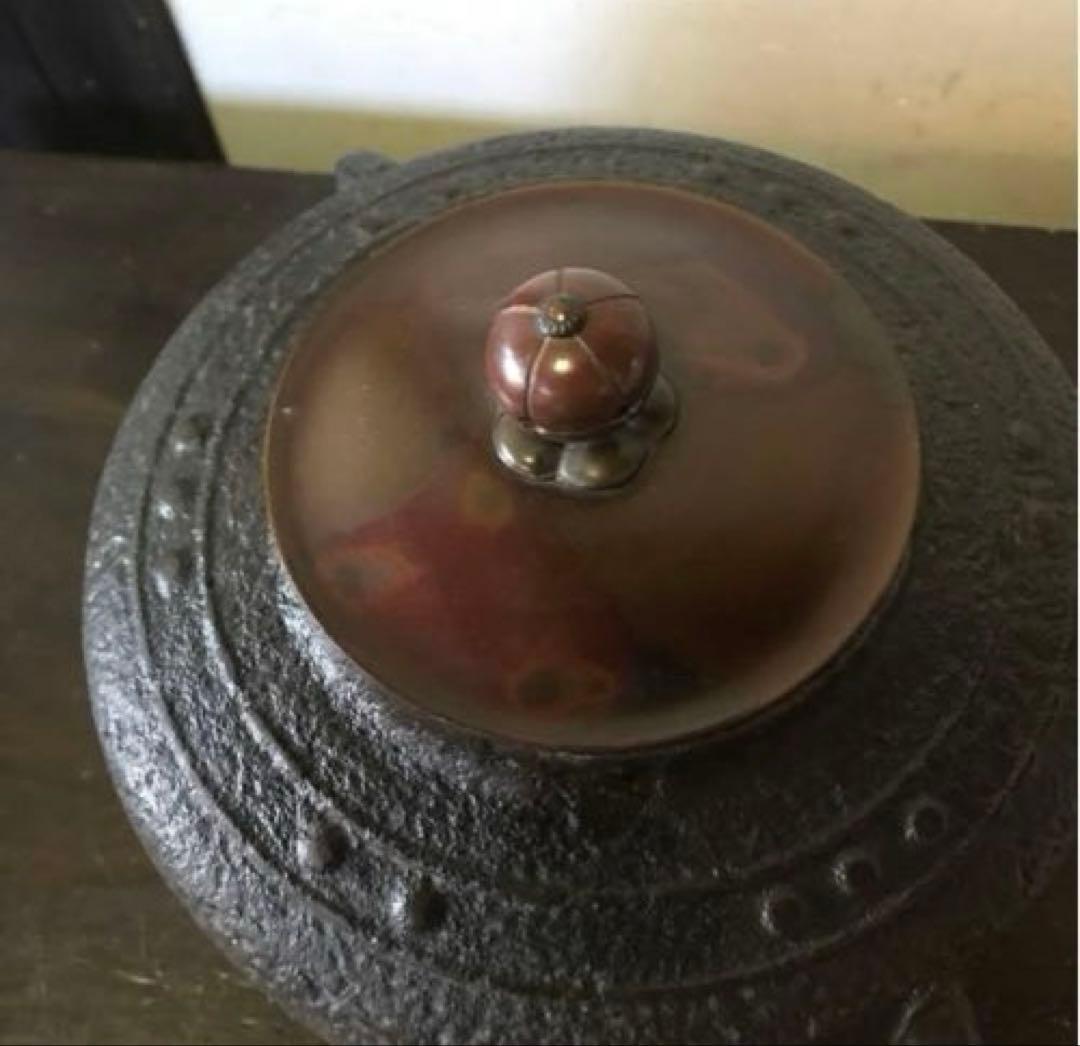 工芸品　希少　茶道具　茶釜　茶の湯釜　釜　茶道　釜