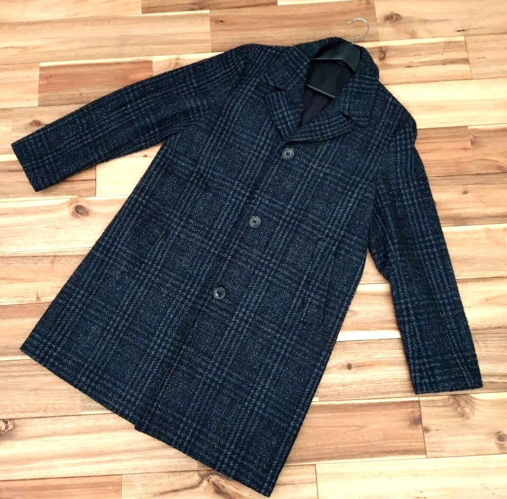 ✨️美品✨️ポール・スミス ウールチェスターコート チェック柄