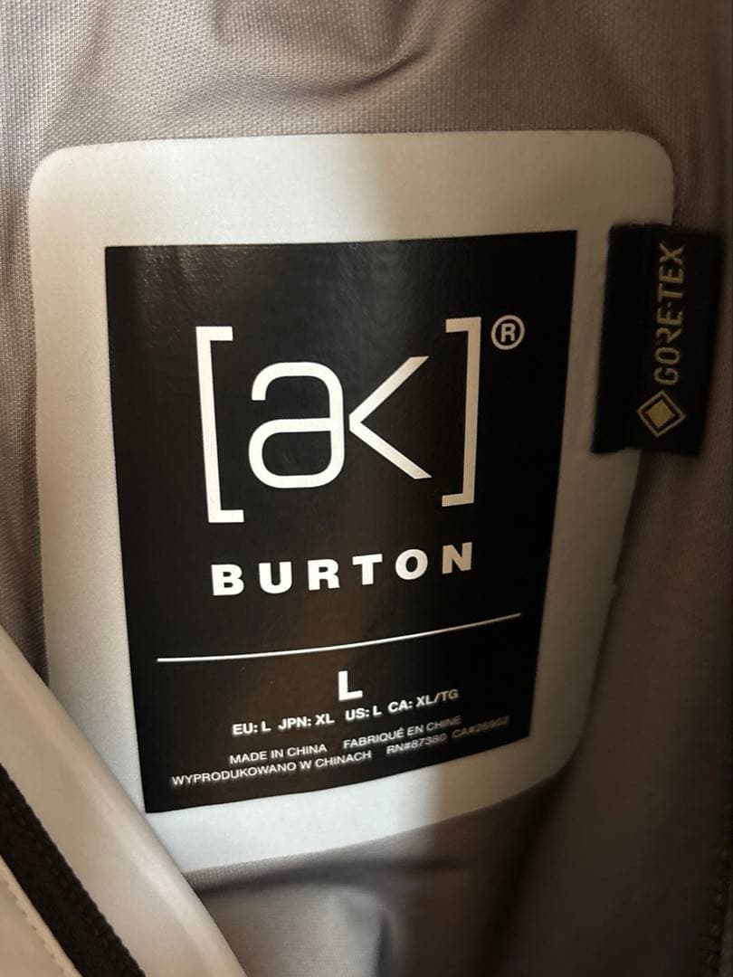 Burton リブパンツGORETEX サイズL