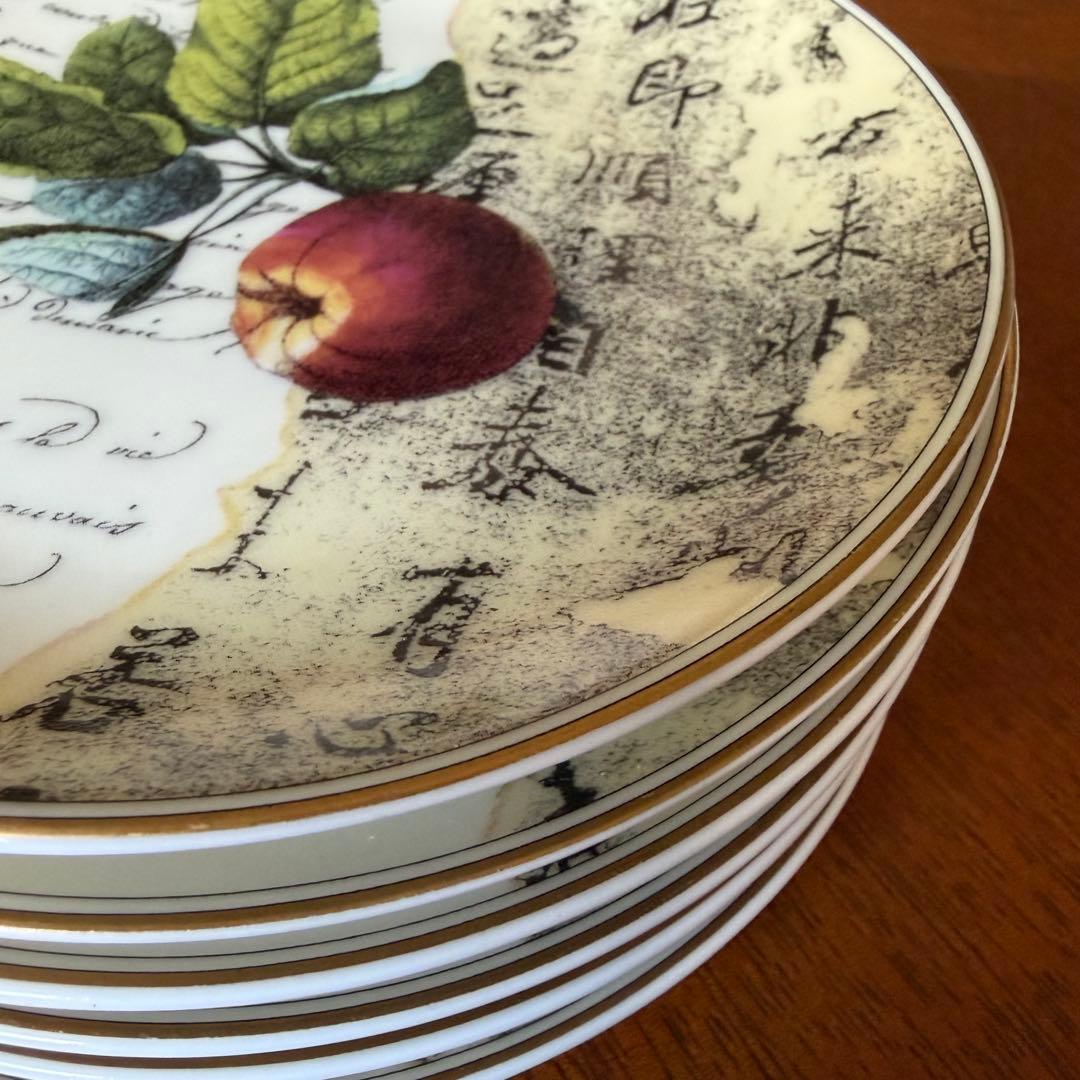 【希少品】ベルナルドリモージュ★ポエジー★パン・ケーキ皿6枚