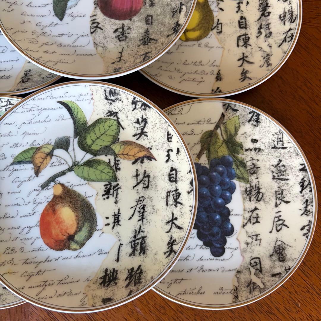 【希少品】ベルナルドリモージュ★ポエジー★パン・ケーキ皿6枚