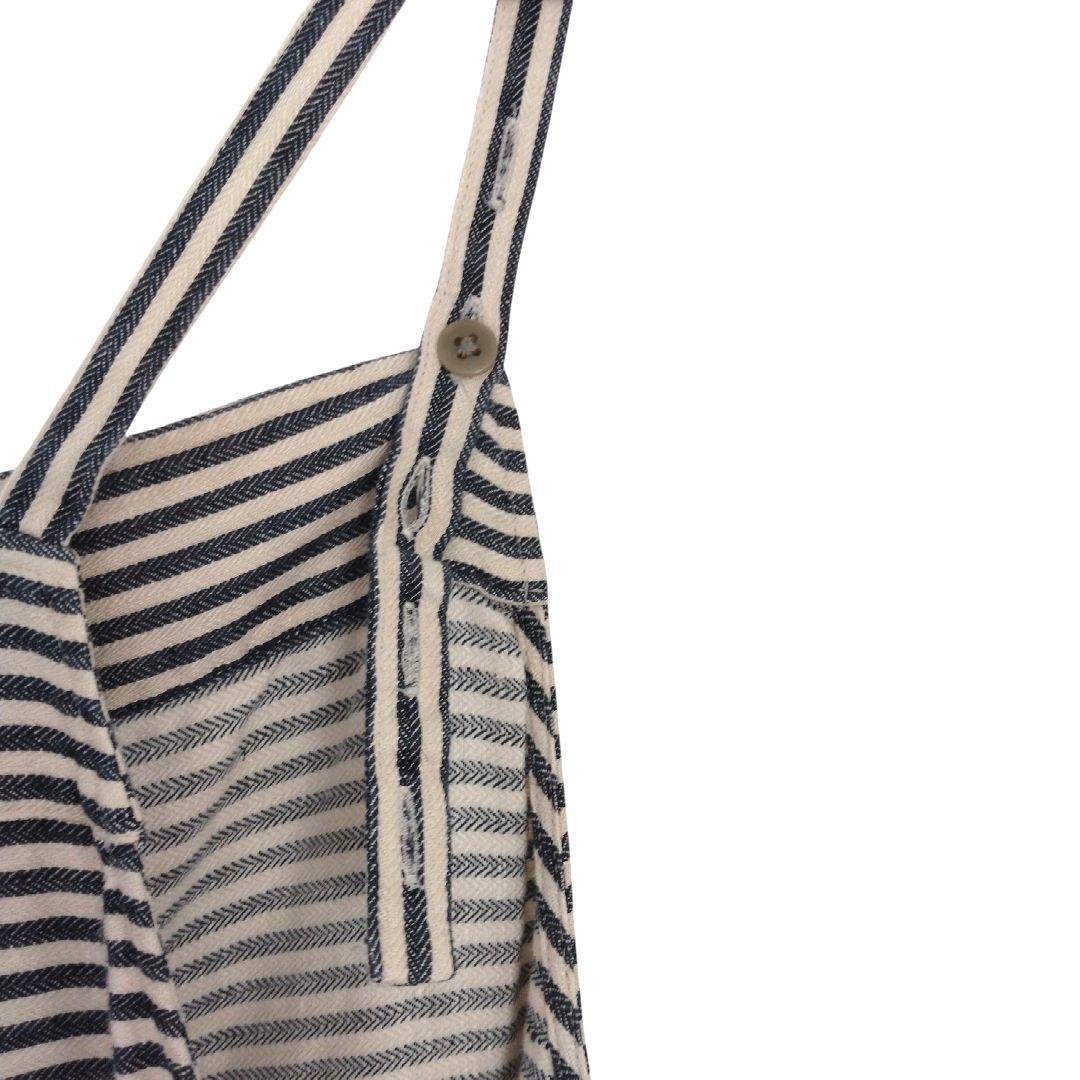 ジャーナルスタンダードラックス リネンボーダーキャミサロペット