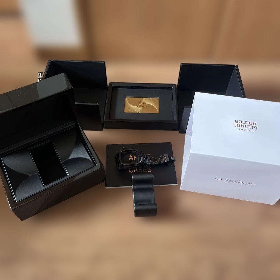 ゴールデンコンセプト45mmAppleWatchCase RO45-Black