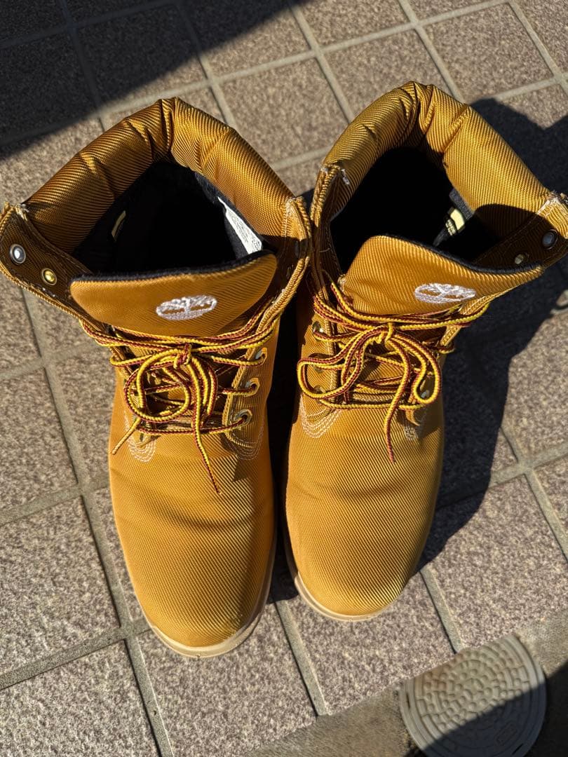 ティンバーランド イエローハイカットブーツ