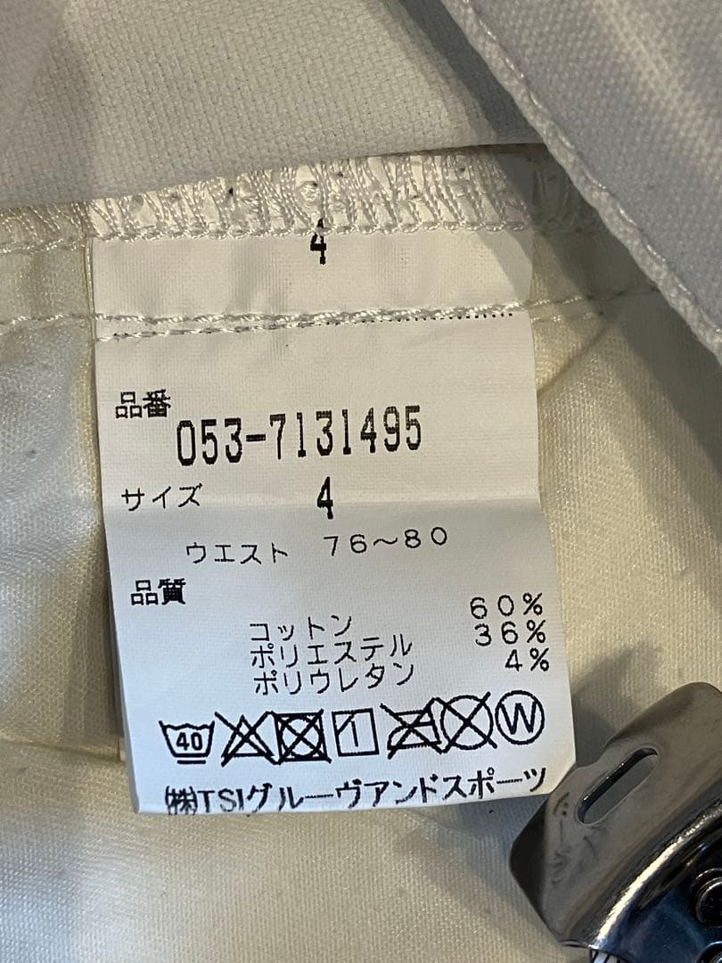 ★ PEARLY GATES ホワイトパンツ 4 ★