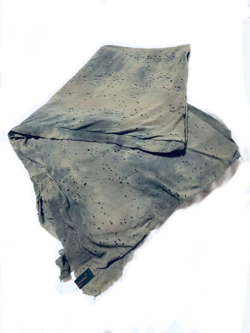 アンダーカバーISM for Rebels ダメージストール カーキ系 旧タグ