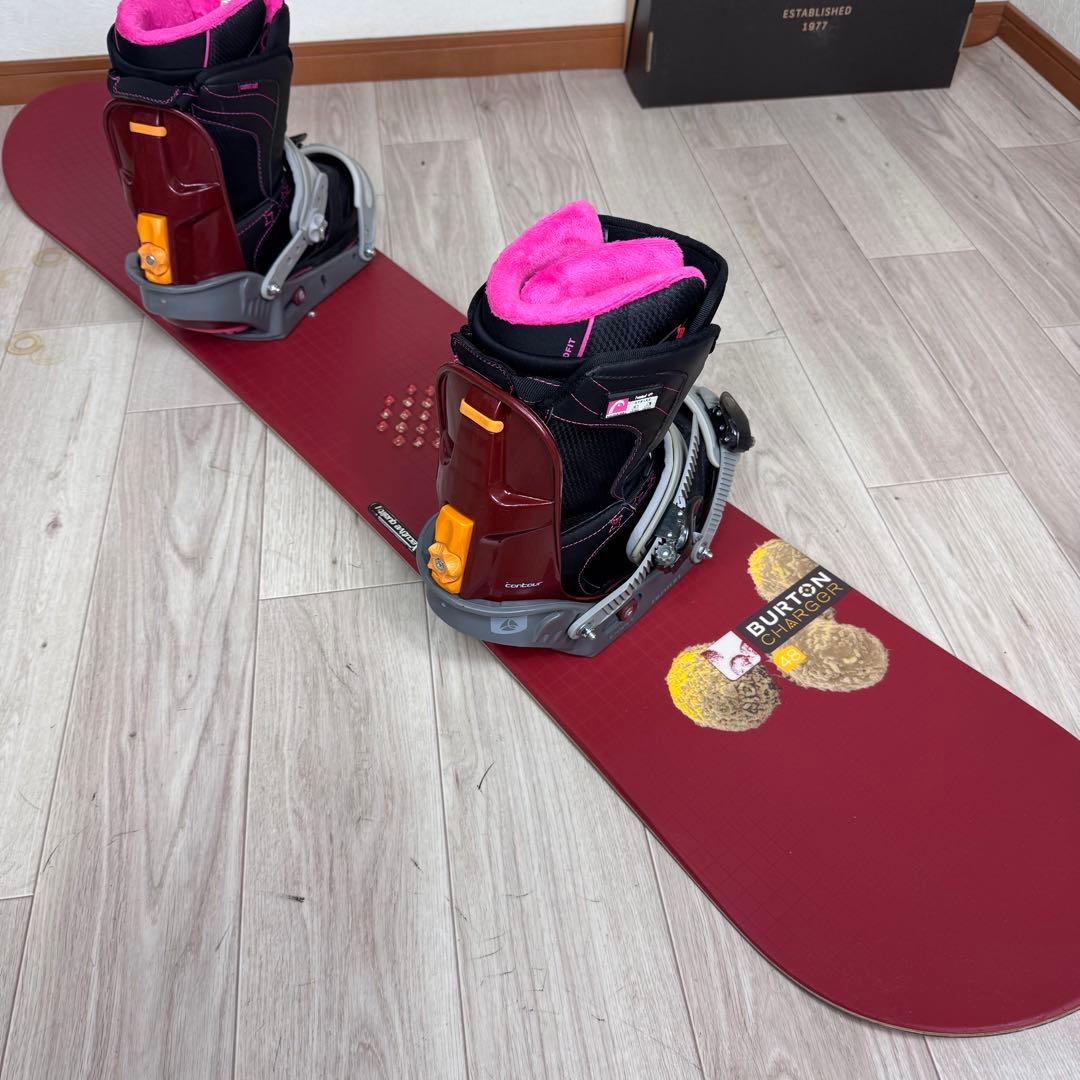 専用Burton x HEAD スノーボード 148cm ブーツ25cm