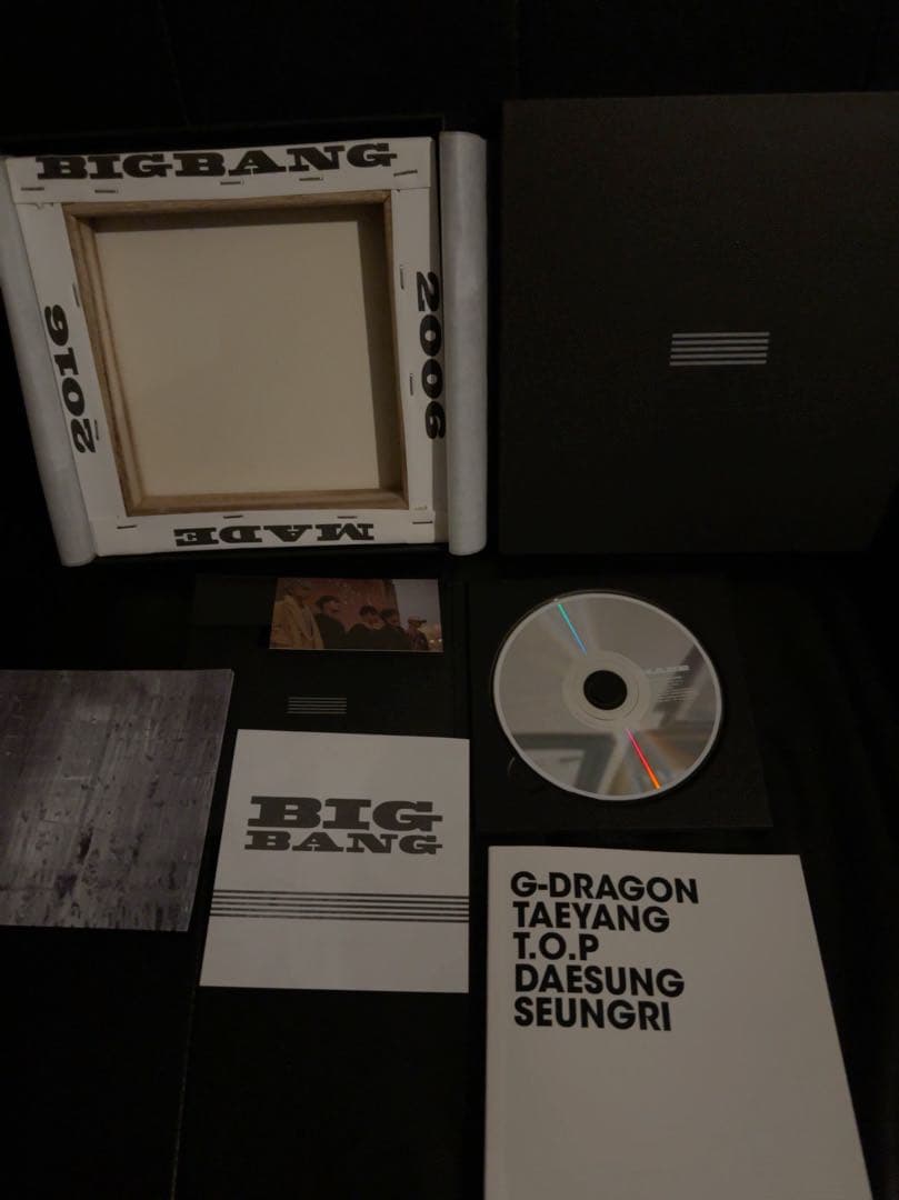 初回盤☆木枠BIGBANG MADE THE FULL ALBUM 韓国盤CD