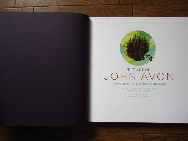 The Art of John Avon　ジョン・エイボン　直筆サイン入り