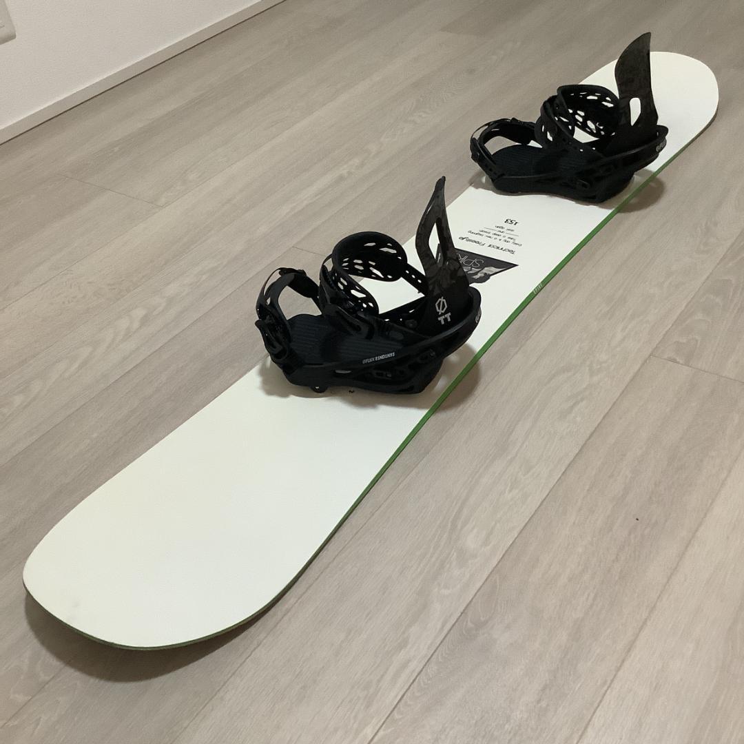 049 elan153フラックスFLUXメンズスノーボード初心者やグラトリセット