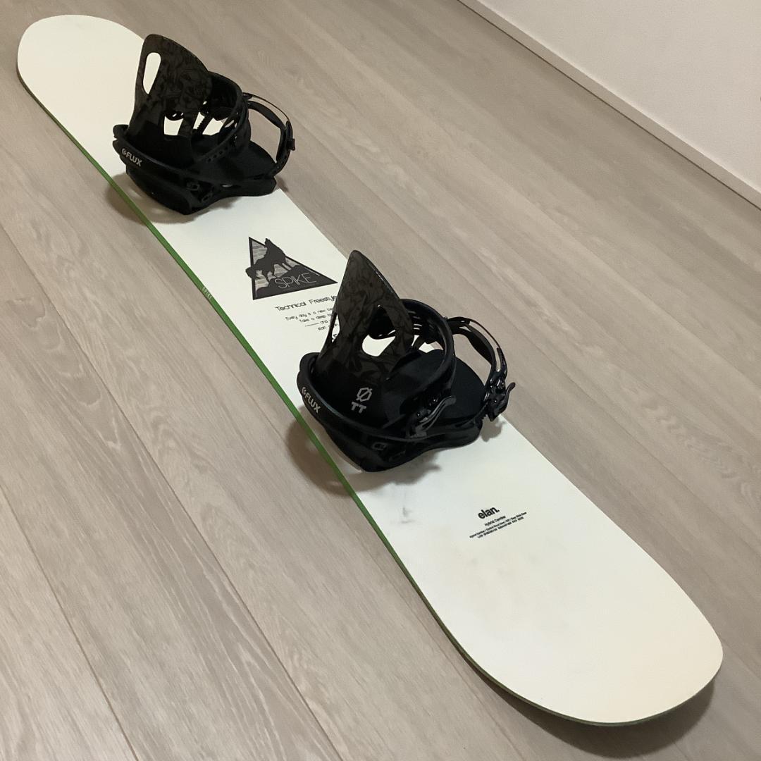 049 elan153フラックスFLUXメンズスノーボード初心者やグラトリセット