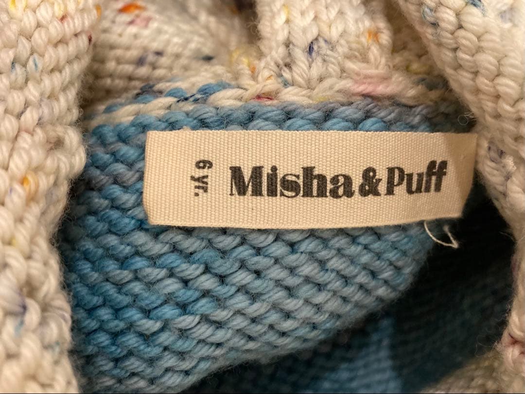 ワンピース misha&puff ruffle tunic lake 6y