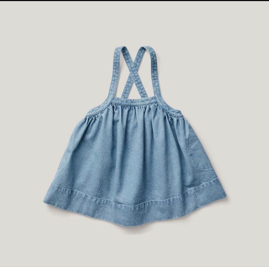 soor ploom Eloise pinfore 5y ワンピース