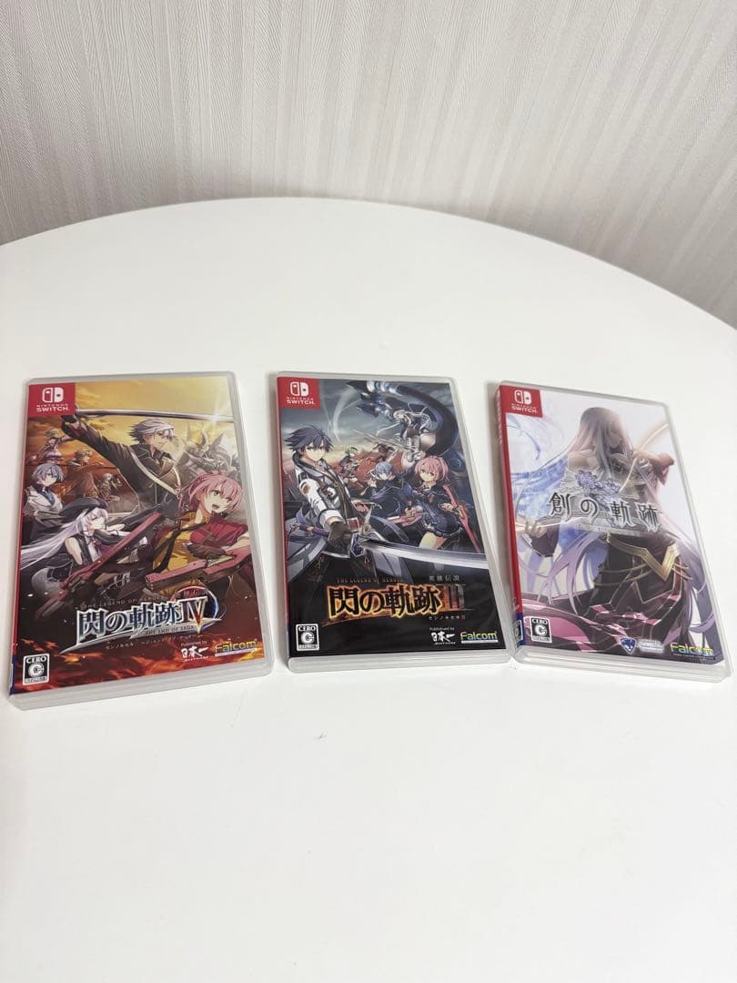 閃の軌跡シリーズ3作品セット