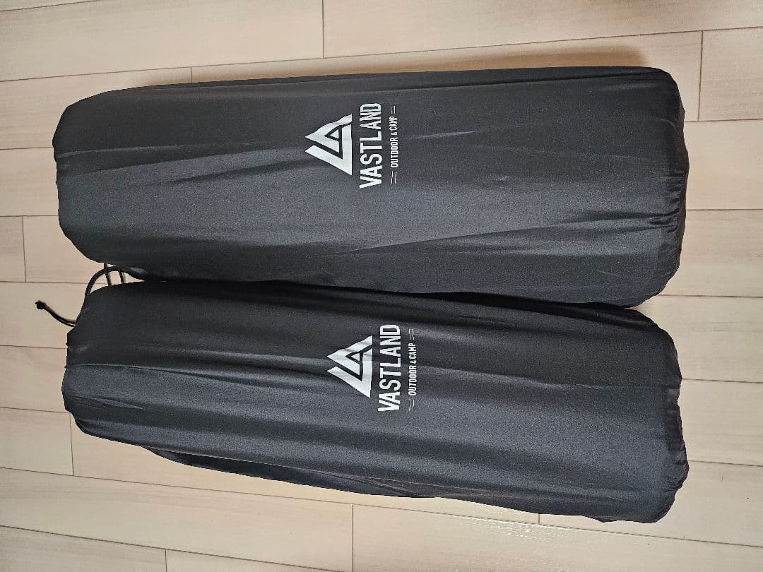 VASTLANDインフレーター マット　ブラック２個セット