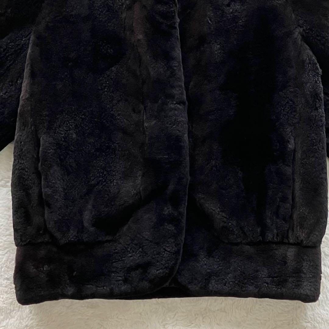 未使用級 BIENFORET ミンク ファー ジャケット コート 11 ブラウン