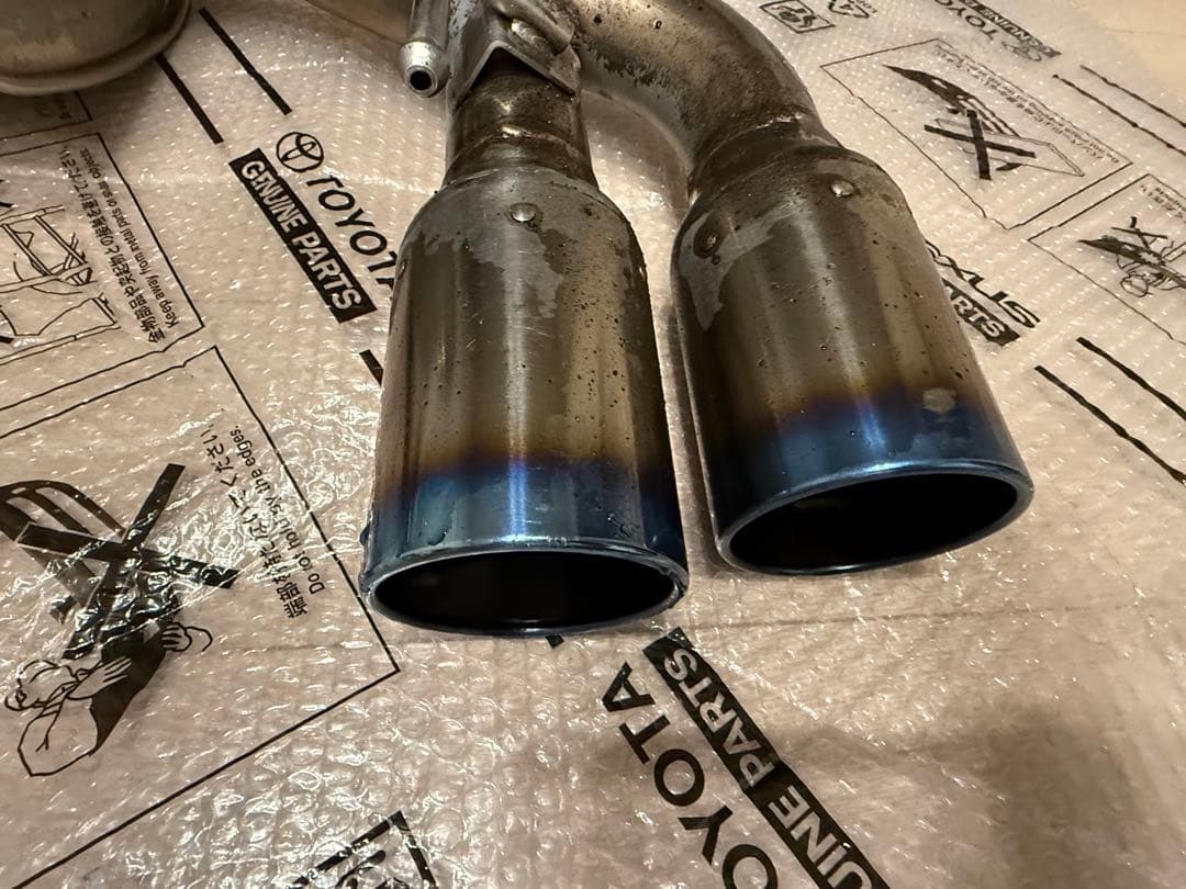 や*ん様 スバル　WRX STI GRB HKS リーガマックス　4本だしマフラ