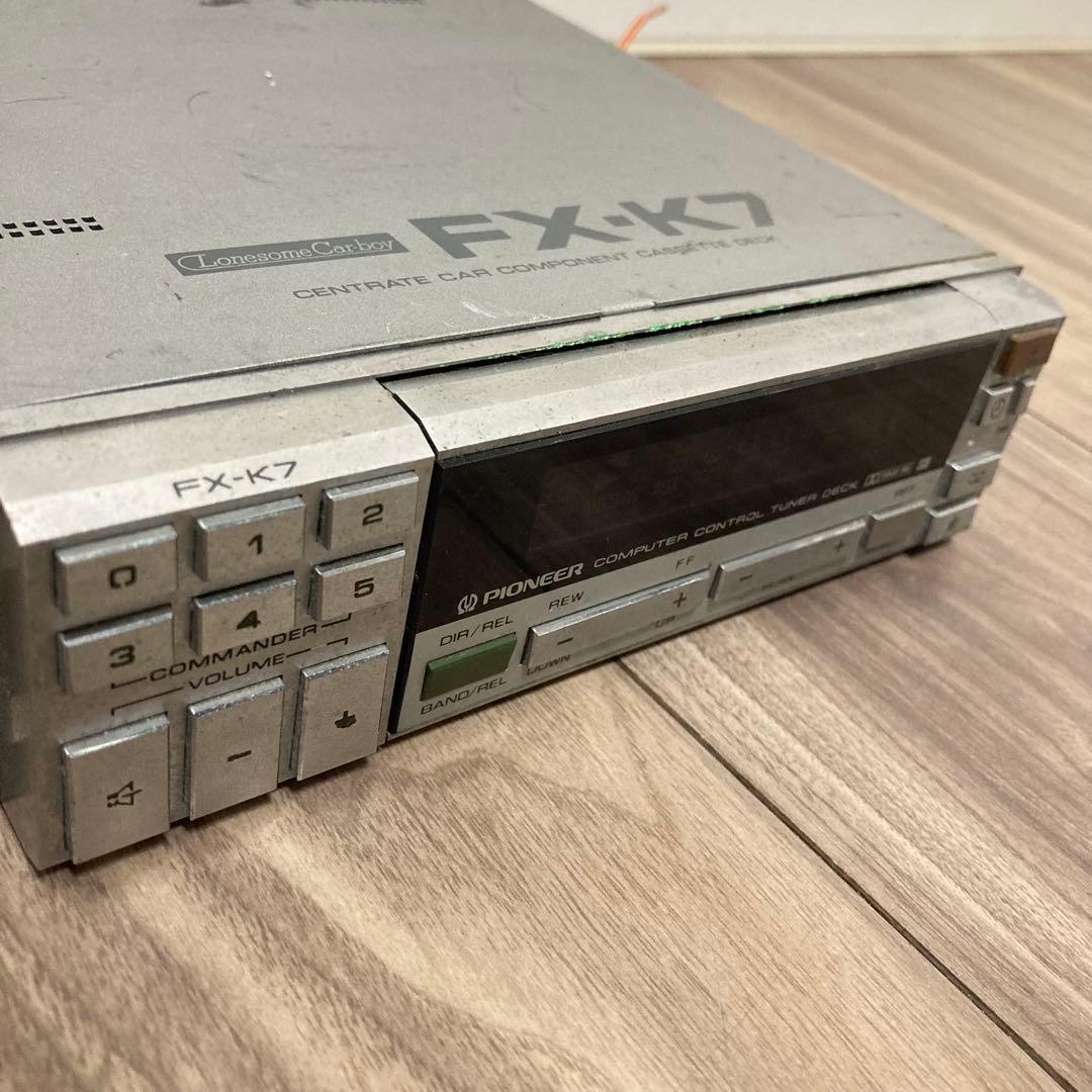 ロンサムカーボーイ　Pioneer FX-K7 カセットデッキ　当時物　旧車