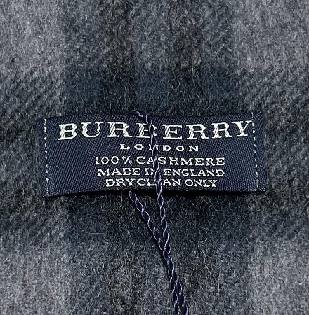 【新品】BURBERRY バーバリー カシミヤ100% マフラー　ノバチェック