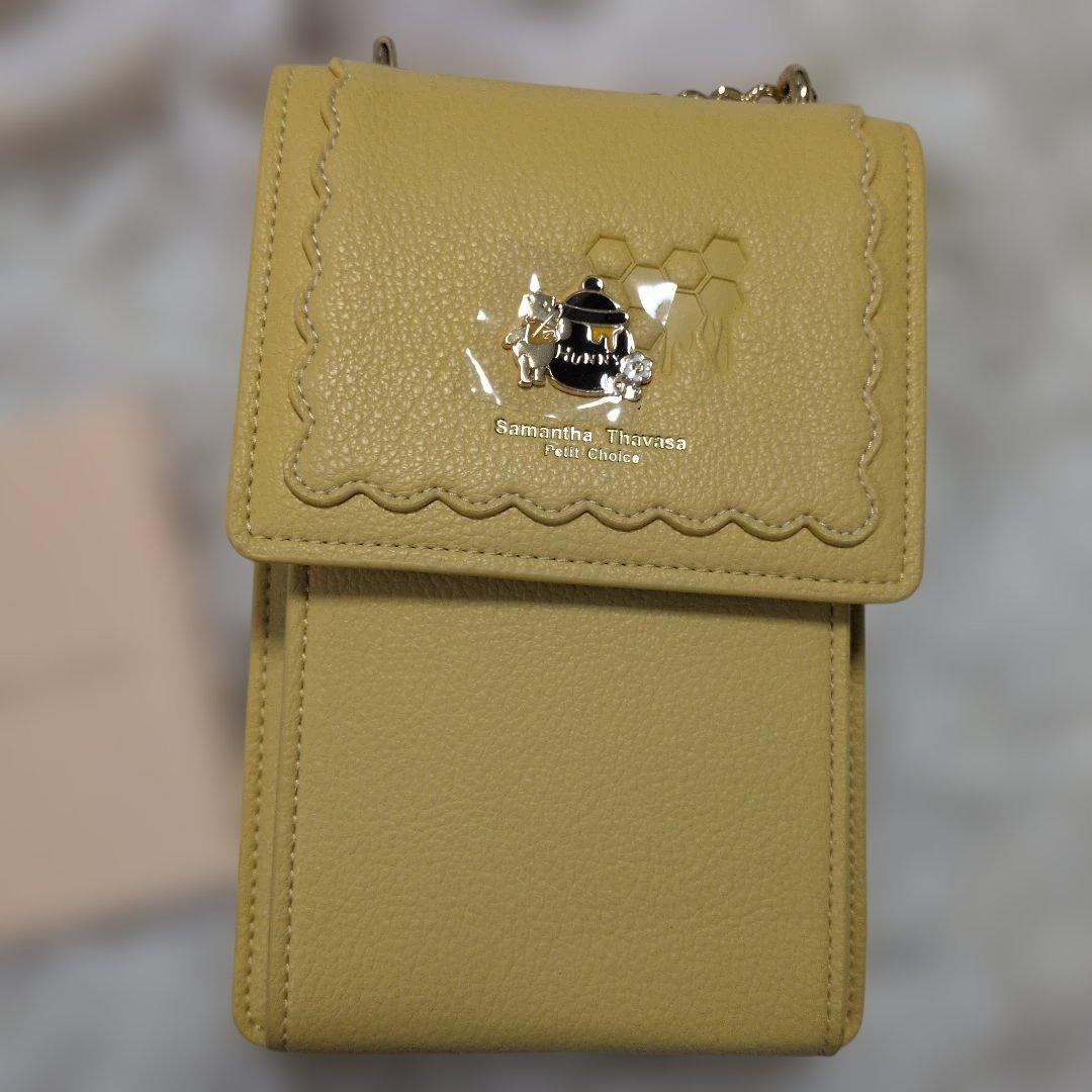 新品　SamanthaThavasa　くまのプーさん　スマホショルダー　バッグ