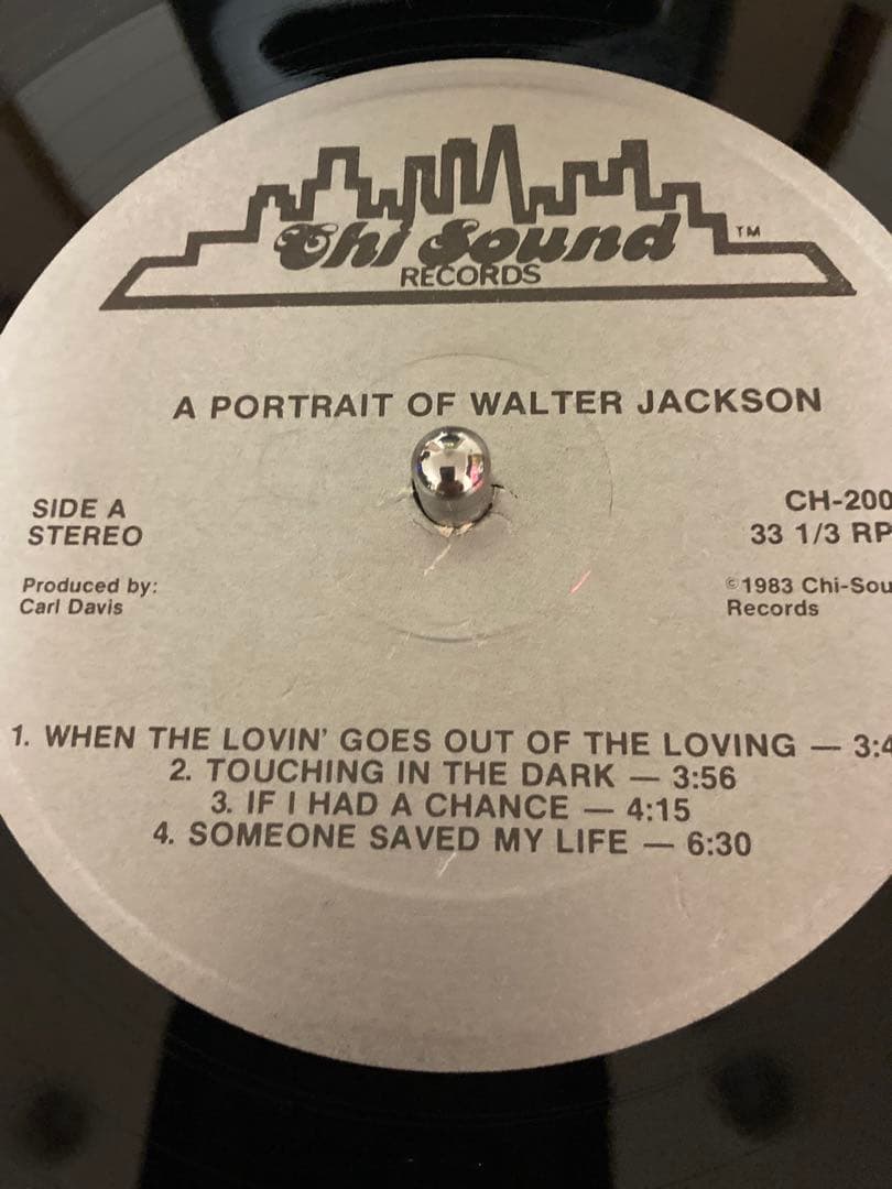 A Portrait of Walter Jackson hip hop ネタ