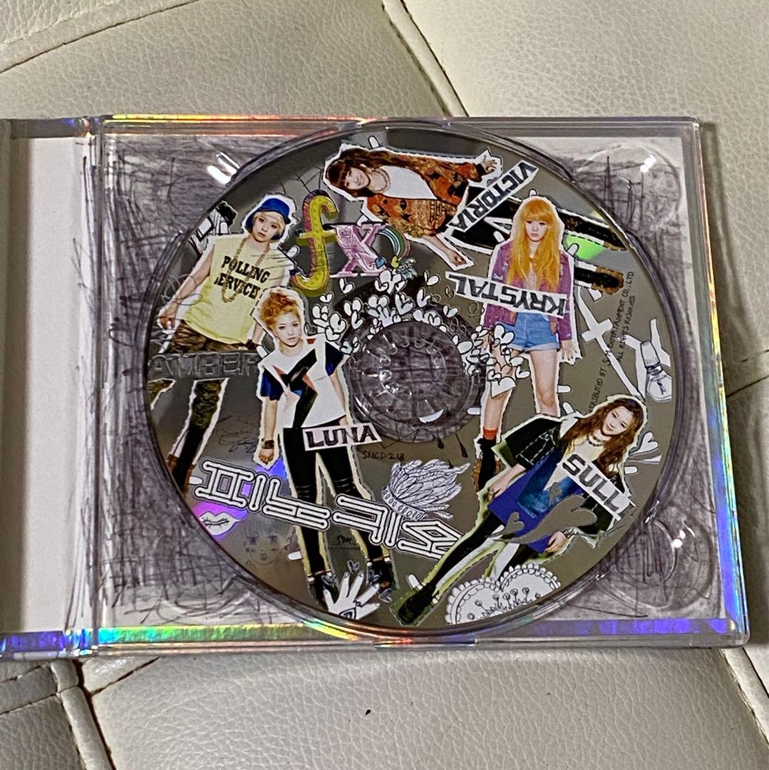 K-POP・アジア F(X) kpop cd super rare hand signed