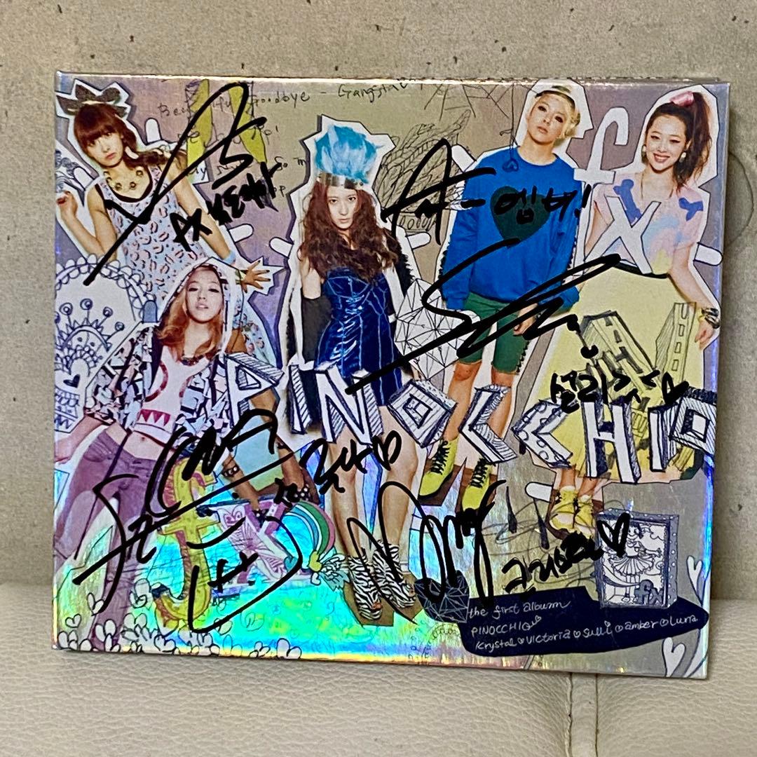 K-POP・アジア F(X) kpop cd super rare hand signed